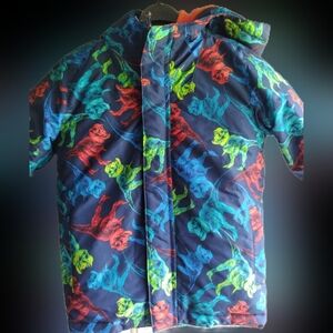 Children's Place Dinosaur Coat 5T Adorable!